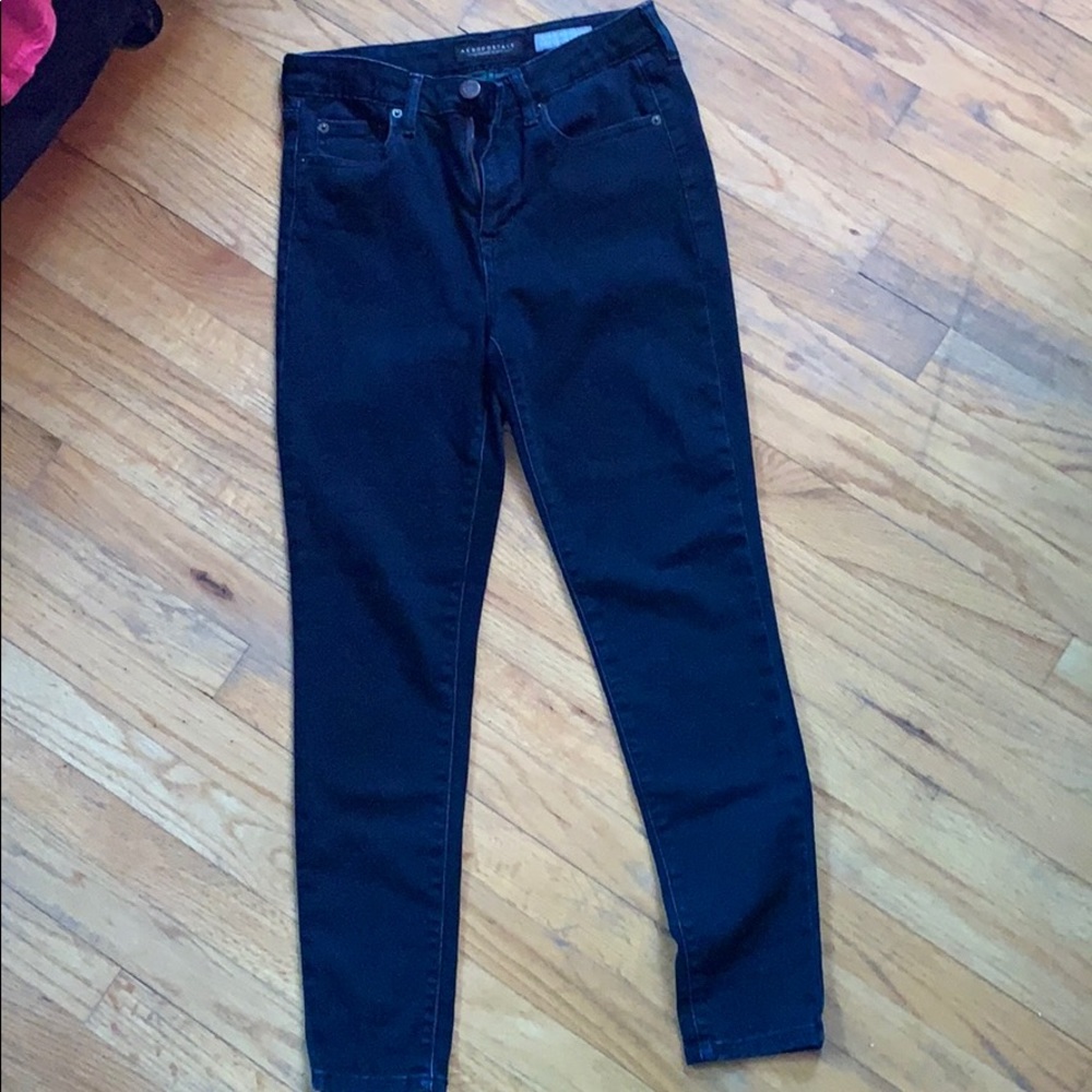 Aeropostale high waist skinny ankle jeggings
